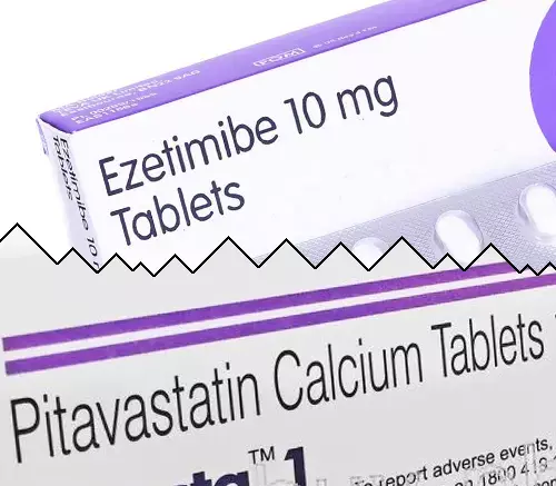 Ezetimibe vs Pitavastatine