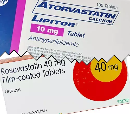 Lipitor vs Rosuvastatine