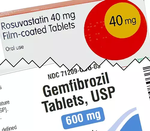 Rosuvastatine vs Gemfibrozil